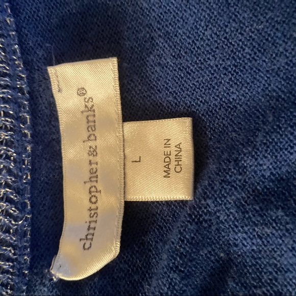 Christopher & Banks Sweater L - Picture 7 of 9